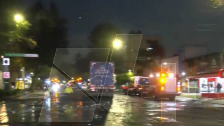 Pollos congelados chocan en Eje Central