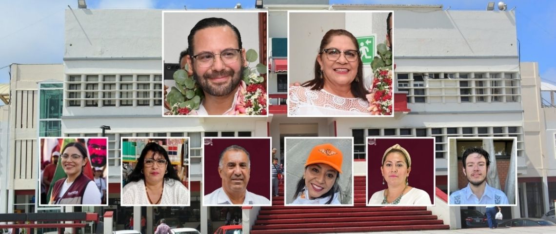 Ellas y ellos integrarán el próximo cabildo de Coatzacoalcos
