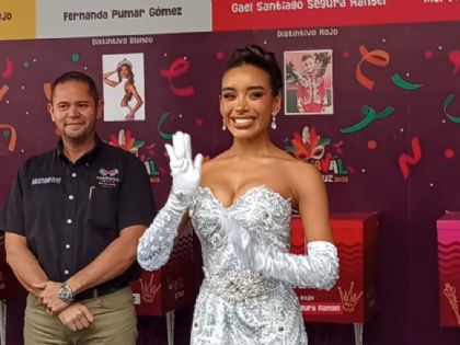 Fernanda Pumar es la nueva reina del Carnaval de Veracruz