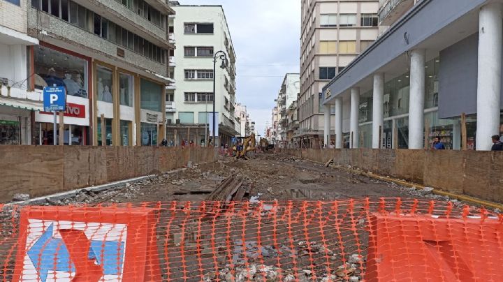 Este día abrirán totalmente las calles del Centro Histórico de Veracruz, a 7 meses de obra