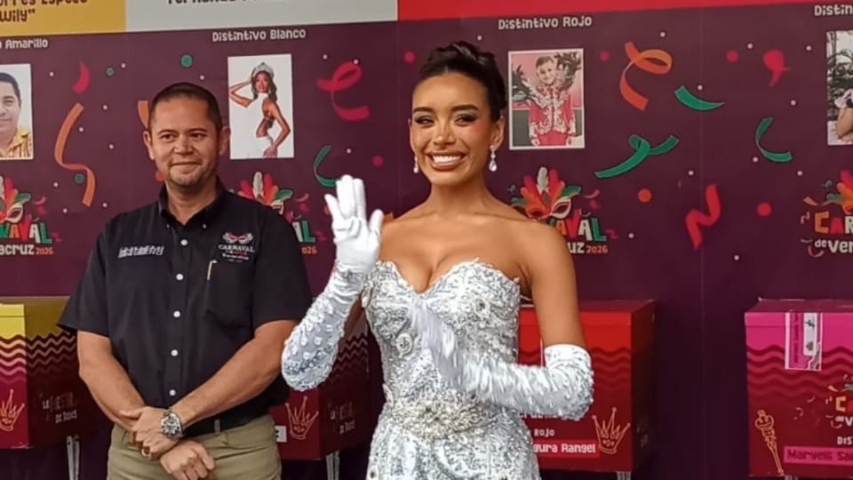 Fernanda Pumar se corona como reina del Carnaval de Veracruz 2026