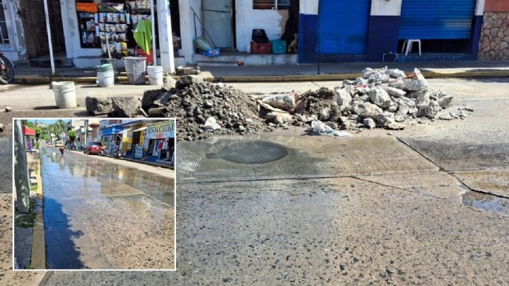 Vecinos de Alvarado denuncian drenajes colapsados y enfermedades por exposición a aguas negras