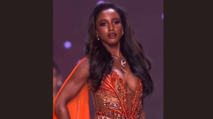 Piden oraciones para Miss Jamaica, tras caer en el escenario de Miss Universo y ser llevada a urgencias