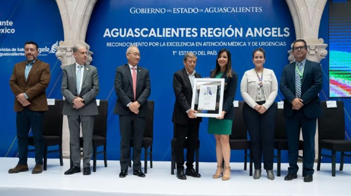 Aguascalientes, primer y único estado en recibir reconocimiento internacional en urgencias médicas