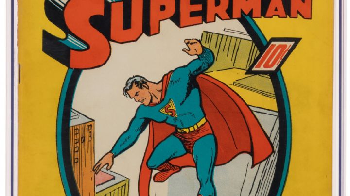 Encontrado en una caja de ático, primer cómic de Superman se subasta por 9.12 mdd