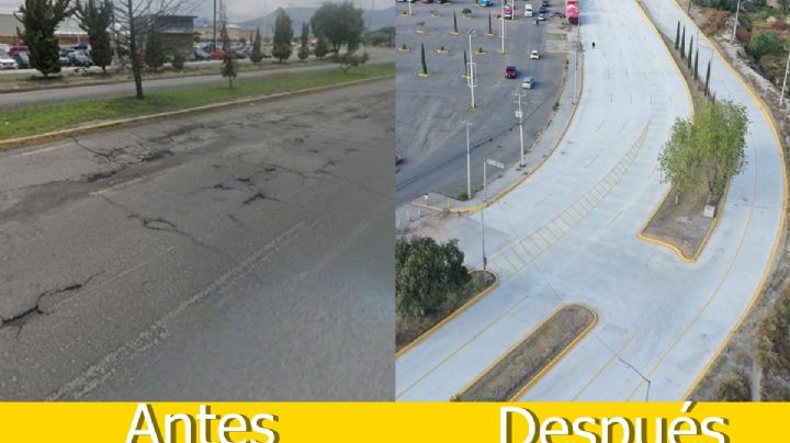 Reabren importante bulevar de Pachuca; fue rehabilitado con concreto hidráulico