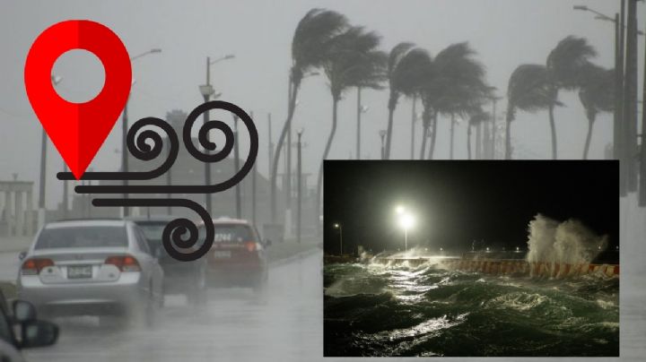 Los 7 municipios de Veracruz donde entrará el norte más fuerte entre miércoles 26 y viernes 28