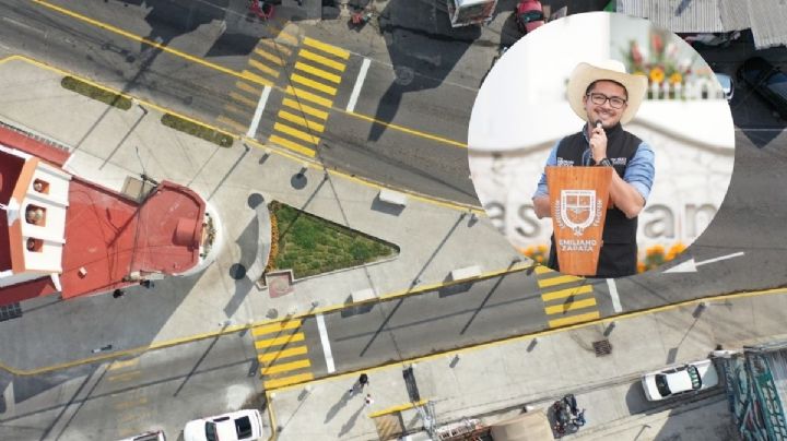 Concluimos obras y acciones en Las Trancas para que el peatón sea primero: Erick Ruíz