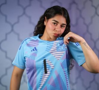 Foto descriptiva de: Valentina Murrieta, portera de Alvarado que brilla en el Mundial Sub-17