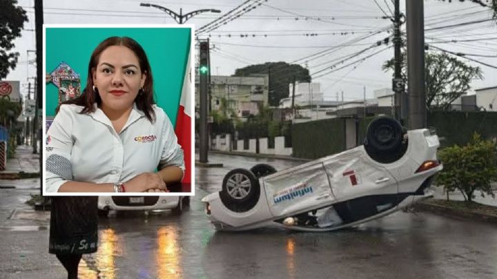 Jefa de parquímetros habría ocasionado accidente vehicular en Córdoba