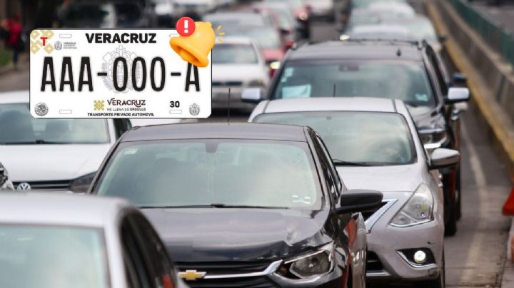 Nuevas placas obligatorias para autos en Veracruz en 2026: Nahle propone al Congreso
