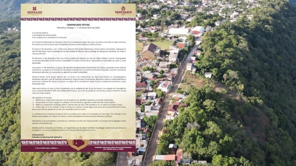 Ocho empleados municipales, entre ellos personal del DIF, Obras Públicas y policías fueron retenidos como protesta por falta de agua