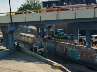 Cayó hasta el fondo del Malecón del Río, ¿Qué pasó?