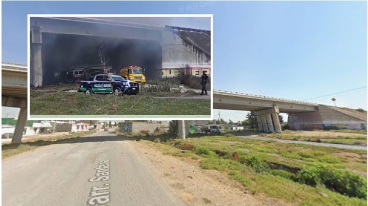 Camión cae de puente y explota en Tulancingo; al menos un muerto | VIDEO