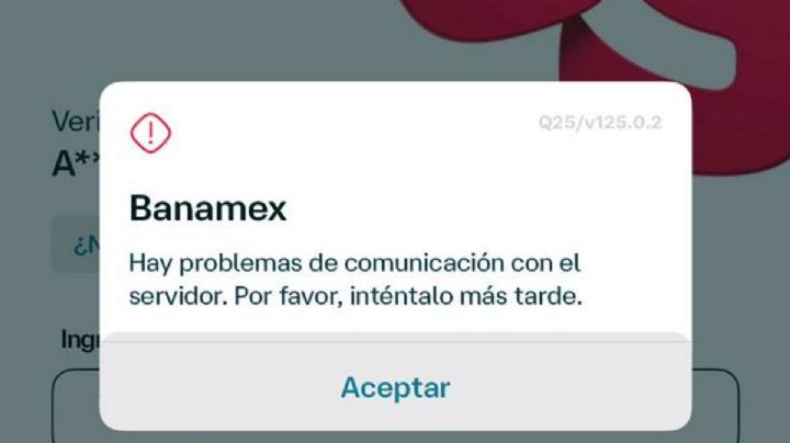 Usuarios de Banamex reportan fallas en app y en sucursales