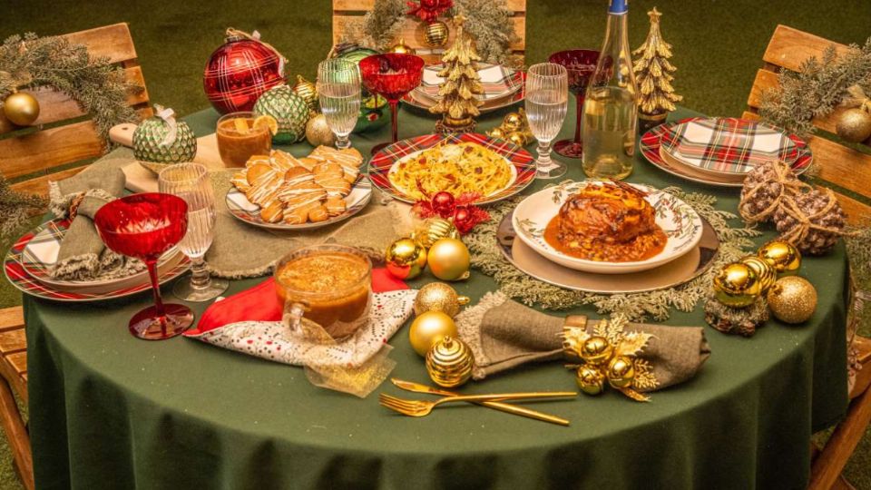 Para economizar la cena de Navidad