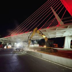 Esta es la primera adecuación a la glorieta 24 Horas de Pachuca
