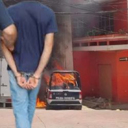 Liberan a otro imputado de quemar patrulla y vandalizar alcaldía de Zacualtipán