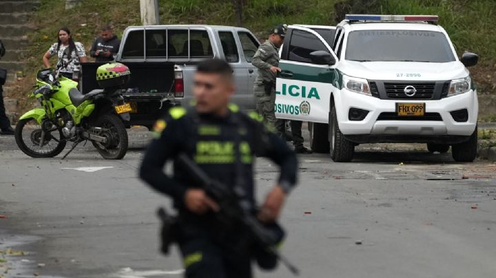 Atentado con explosivos en Cali deja dos policías muertos