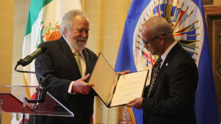 Alejandro Encinas asume como Embajador de México ante la OEA