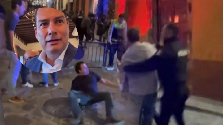 Empresarios de San Luis Potosí agreden a policías de San Miguel