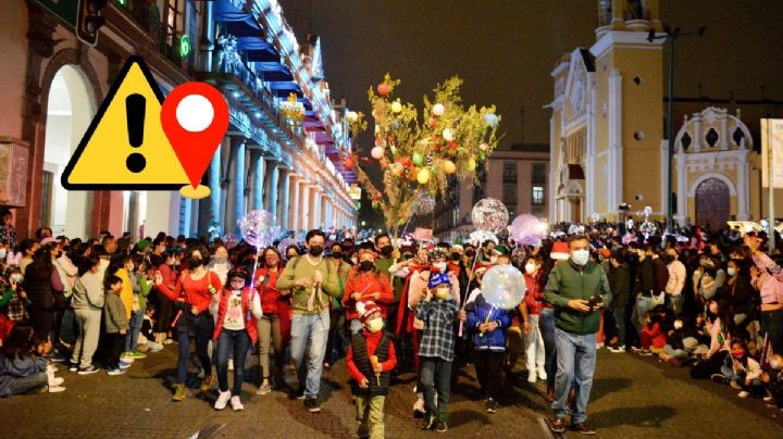 Desfile navideño en Xalapa: los 13 cortes viales el 19 de diciembre