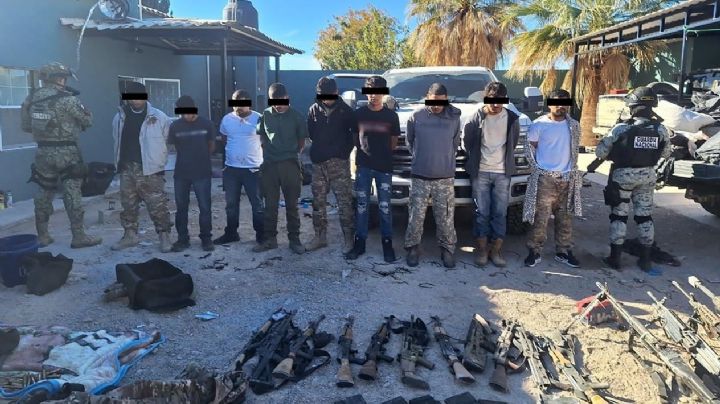 Caen el "02" y 10 más de célula criminal vinculada al cártel del Pacífico