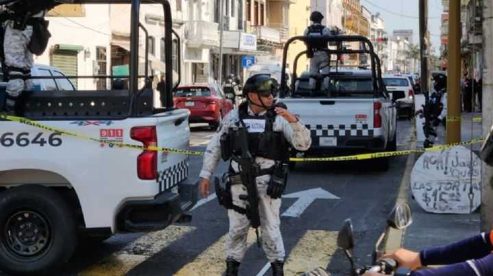 Fuerte operativo en el Centro Histórico de Veracruz por desalojo; esto sabemos