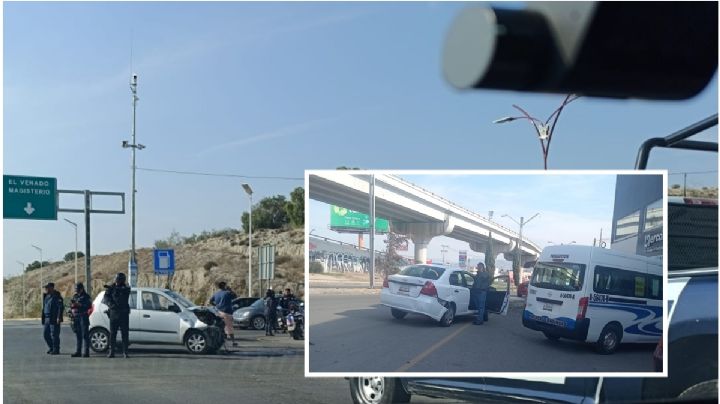 Pachuca tuvo un accidentado inicio del Día del Amor: dos choques en minutos