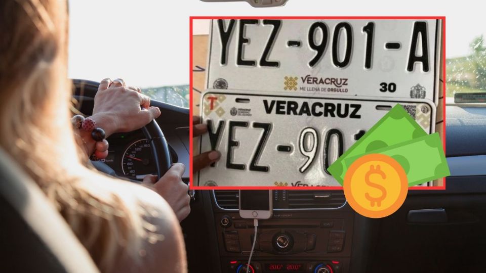 Esto cuesta tramitar las nuevas placas vehiculares en Veracruz