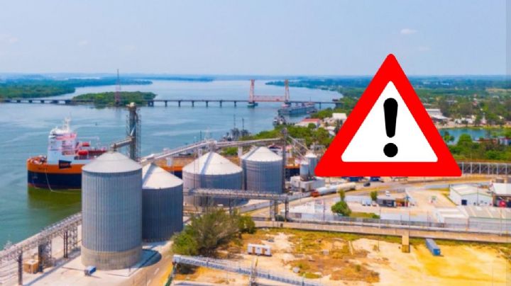 Julián murió sepultado dentro de contenedor en el recinto portuario de Coatzacoalcos