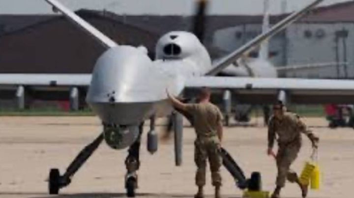 ¿Este el dron de Estados Unidos que fue visto en Guanajuato?
