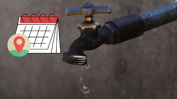 Estas colonias de Boca del Río tendrán poca agua por más de un mes