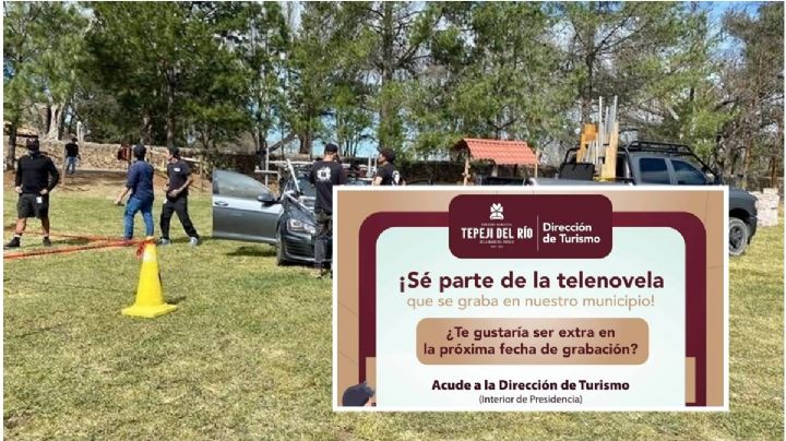 Tus cinco minutos: buscan extras para grabar novela en Hidalgo; así puedes ser parte del elenco