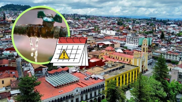Tandeos Xalapa: Estas colonias tendrán agua solo 8 días de lo que resta de febrero