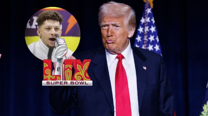 El mensaje de Donald Trump a Patrick Mahomes previo al Super Bowl 2025