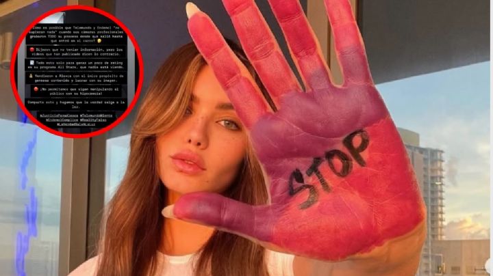 Aleska Génesis sale libre y acusa a La casa de los famosos: "me engañaron por un poco de raiting"