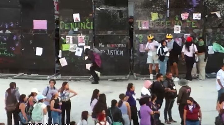 Por disturbios en 8M en Pachuca, dan prisión preventiva a dos personas