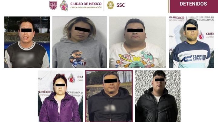 "El Batuca", "El Víbora" y "El Greco", entre los detenidos del operativo en Álvaro Obregón