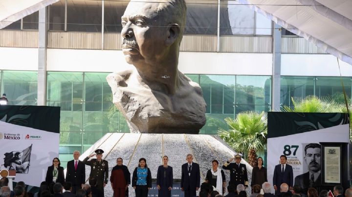 Sheinbaum celebra aniversario de la Expropiación Petrolera con Integración Vertical de Pemex