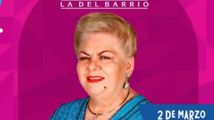 Este domingo, Paquita la del Barrio daría concierto en Carnaval de Ensenada