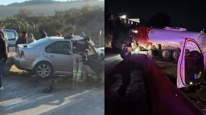 ¿Qué ocurre en la carretera a Real del Monte? Otro accidente, mujer embarazada queda prensada