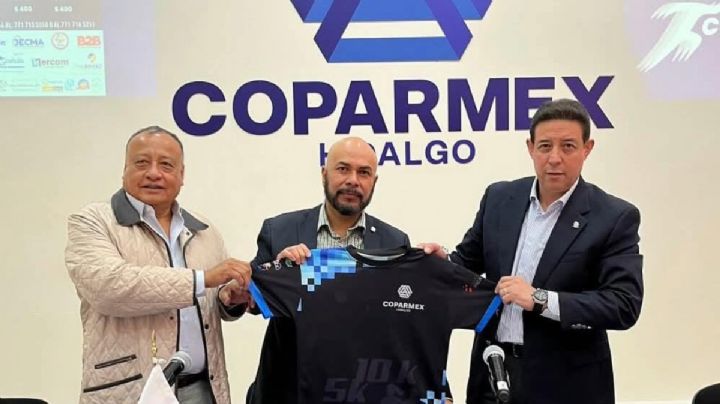 Coparmex Hidalgo anuncia su primera Carrera Recreativa de 5 y 10 kilómetros