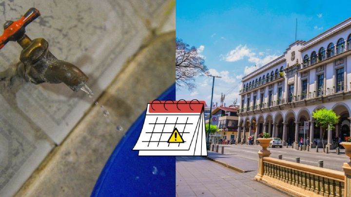 Tandeos Xalapa: Por estiaje, estas 300 colonias no tendrán agua 18 días en abril