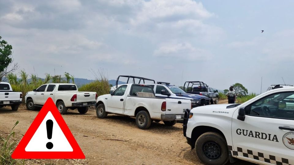 Mujer en Papantla moviliza cuerpos de seguridad tras amanecer en camino de terracería