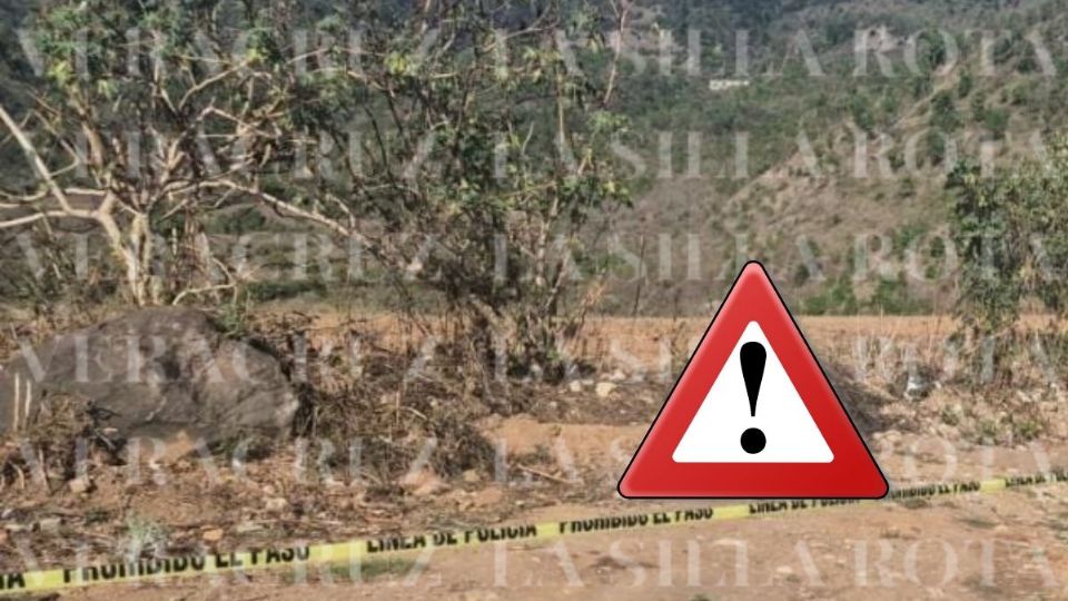 Abandonan restos de hombre en camino de terracería de maltrata hoy 12 de may.jpg