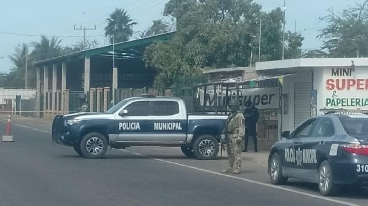 Descubren artefacto explosivo frente a primaria de Navolato; autoridades activan operativo