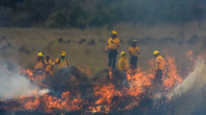 Así se ve el mapa de los 112 incendios forestales activos en México