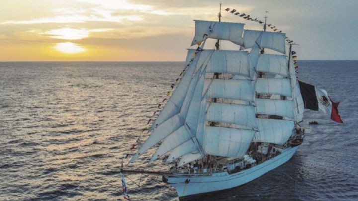 Esta es la historia del buque Cuauhtémoc