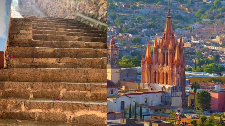 Estas escaleras escondidas en San Miguel de Allende llevan a un espectacular mirador
